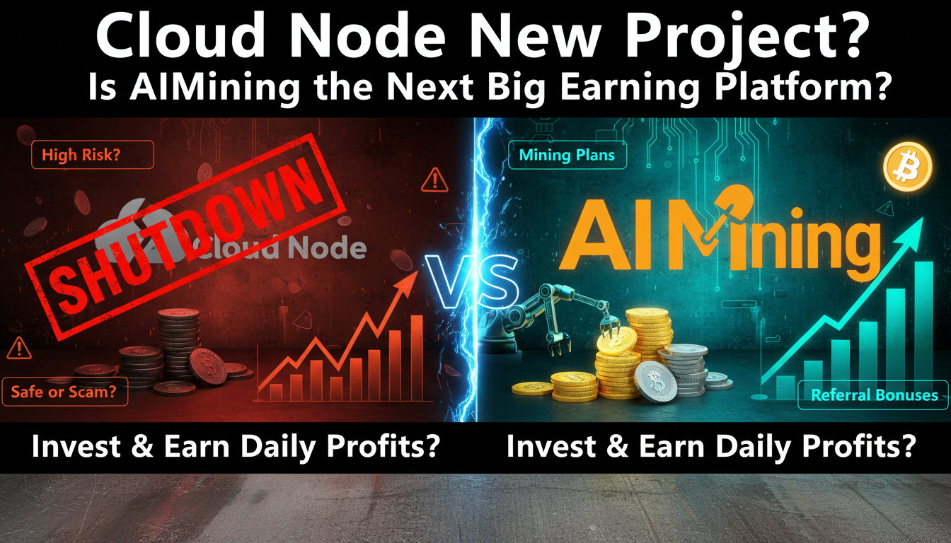 Cloud Node New Project – Is AIMining the Next Big Earning Platform?